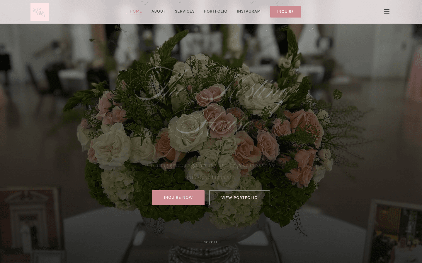 Hosting House NC website screenshot