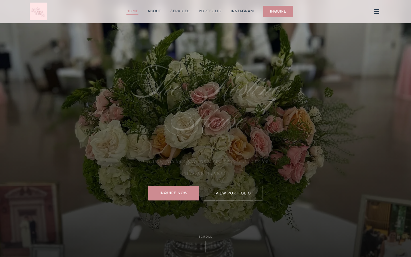 Hosting House NC site screenshot